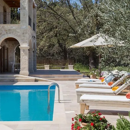 Luxury Crete Melpomeni 5 Bedrooms Private Pool Private Playground Rethymno Villa *