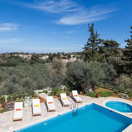 Luxury Crete Melpomeni 5 Bedrooms Private Pool Private Playground Rethymno Villa