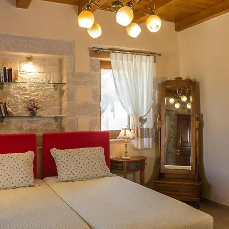 Villa Luxury Crete Melpomeni 5 Bedrooms Private Pool Private Playground Rethymno Vederoi